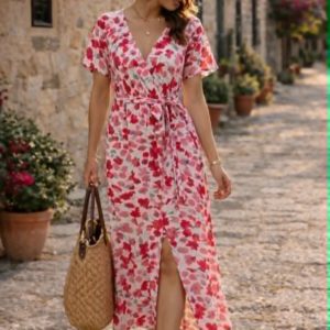 La robe Ivina fushia