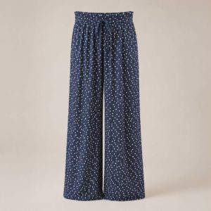 Pantalon Fluide Bleu